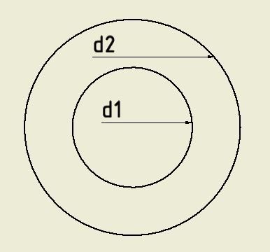 Ausgleichsscheibensatz d=40mm, 2x 3,0mm, 2x 5,0mm