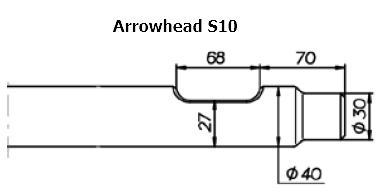 SOLIDA Stampfwerkzeug - Arrowhead S10