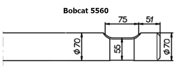 SOLIDA Stampfwerkzeug - Bobcat 5560